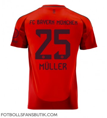 Bayern Munich Thomas Muller #25 Replika Hemmatröja 2024-25 Kortärmad